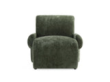 Verandah Accent Chair in Olive Green by Manhattan Comfort at Eve Furniture