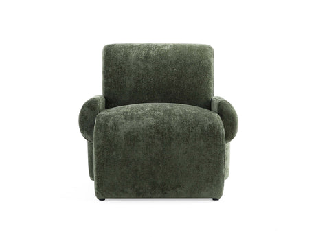 Verandah Accent Chair in Olive Green by Manhattan Comfort at Eve Furniture