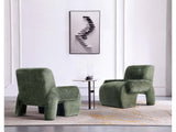 Verandah Accent Chairs in Olive Green (set of 2) by Manhattan Comfort at Eve Furniture