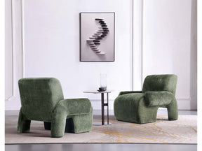 Verandah Accent Chairs in Olive Green (set of 2) by Manhattan Comfort at Eve Furniture