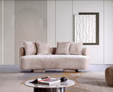 Verandah Sofa in Beige by Manhattan Comfort at Eve Furniture