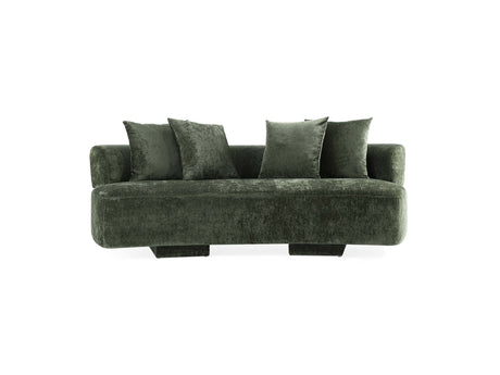 Verandah Sofa in Olive Green by Manhattan Comfort at Eve Furniture