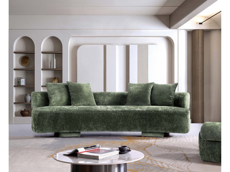 Verandah XL Sofa in Olive Green by Manhattan Comfort at Eve Furniture