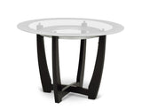 Verano Black Glass Top Dining Room Set by Steve Silver at Eve Furniture