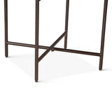 Verbania 29" Nesting Tray Tables in Matte Black by Home Trends & Design at Eve Furniture