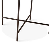 Verbania 29" Nesting Tray Tables in Pecan Brown by Home Trends & Design at Eve Furniture