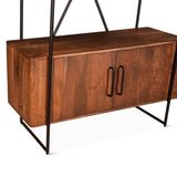 Verbania 46" Bookshelf in Pecan Brown by Home Trends & Design at Eve Furniture