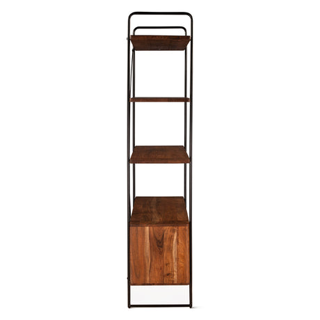 Verbania 46" Bookshelf in Pecan Brown by Home Trends & Design at Eve Furniture