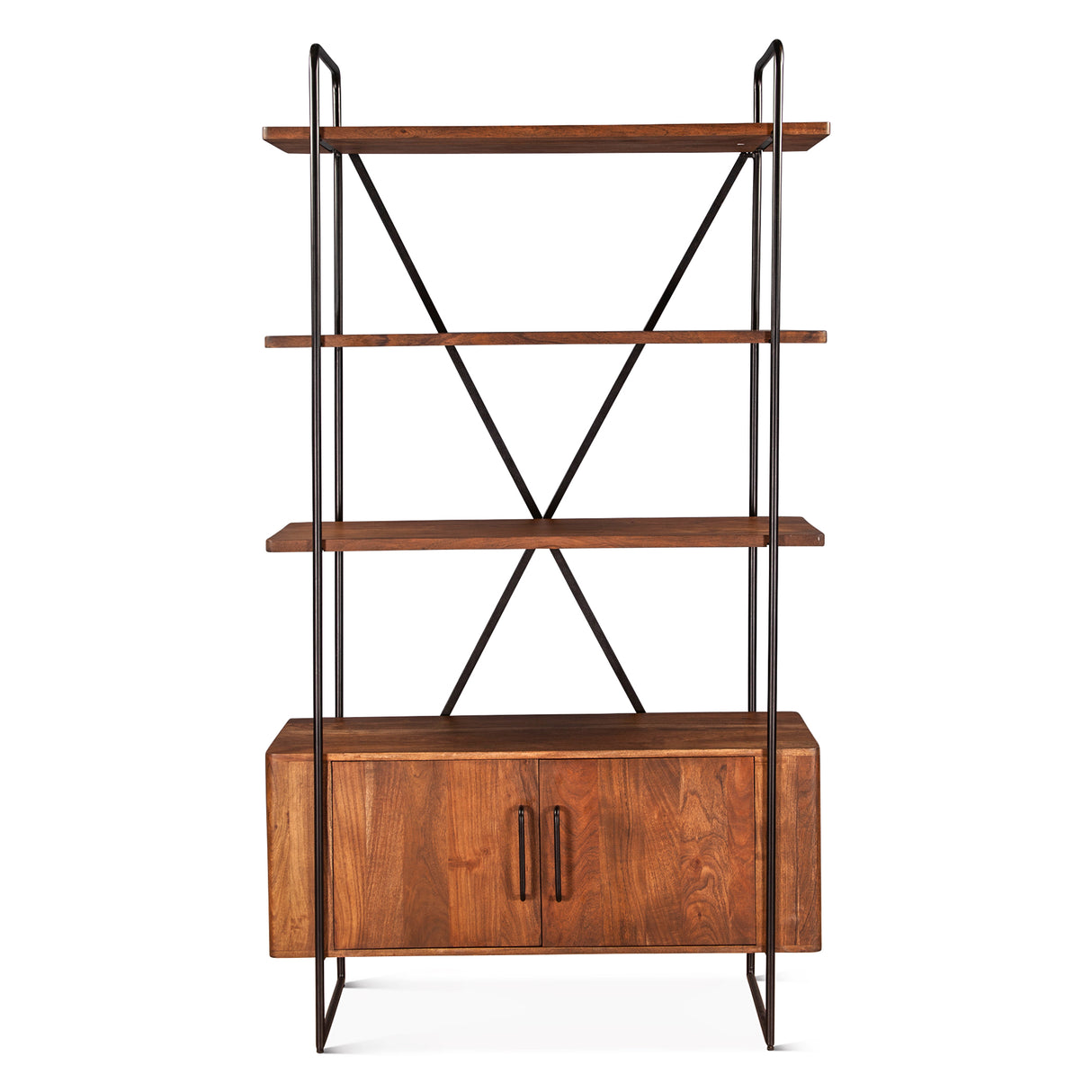 Verbania 46" Bookshelf in Pecan Brown by Home Trends & Design at Eve Furniture