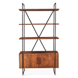 Verbania 46" Bookshelf in Pecan Brown by Home Trends & Design at Eve Furniture