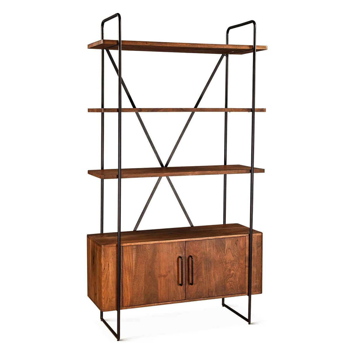 Verbania 46" Bookshelf in Pecan Brown by Home Trends & Design at Eve Furniture