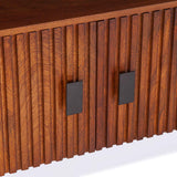 Verbania 67" Media Cabinet in Pecan Brown by Home Trends & Design at Eve Furniture