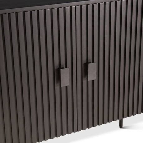 Verbania 67" Sideboard in Matte Black by Home Trends & Design at Eve Furniture