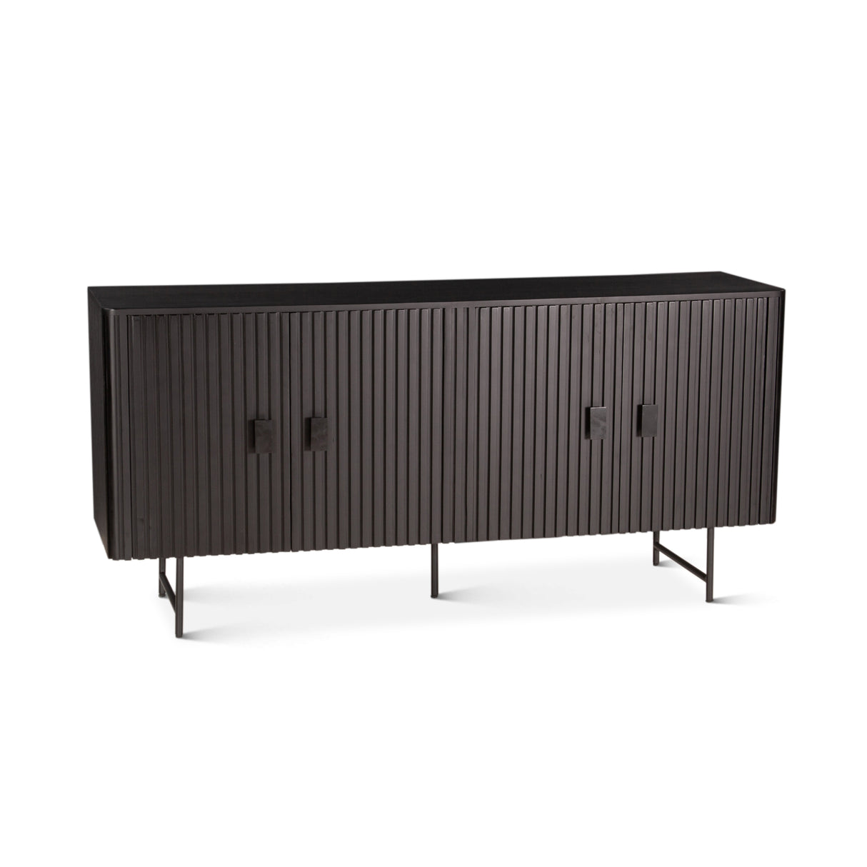 Verbania 67" Sideboard in Matte Black by Home Trends & Design at Eve Furniture