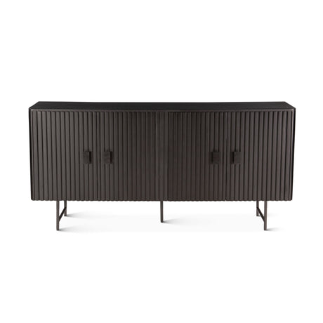 Verbania 67" Sideboard in Matte Black by Home Trends & Design at Eve Furniture