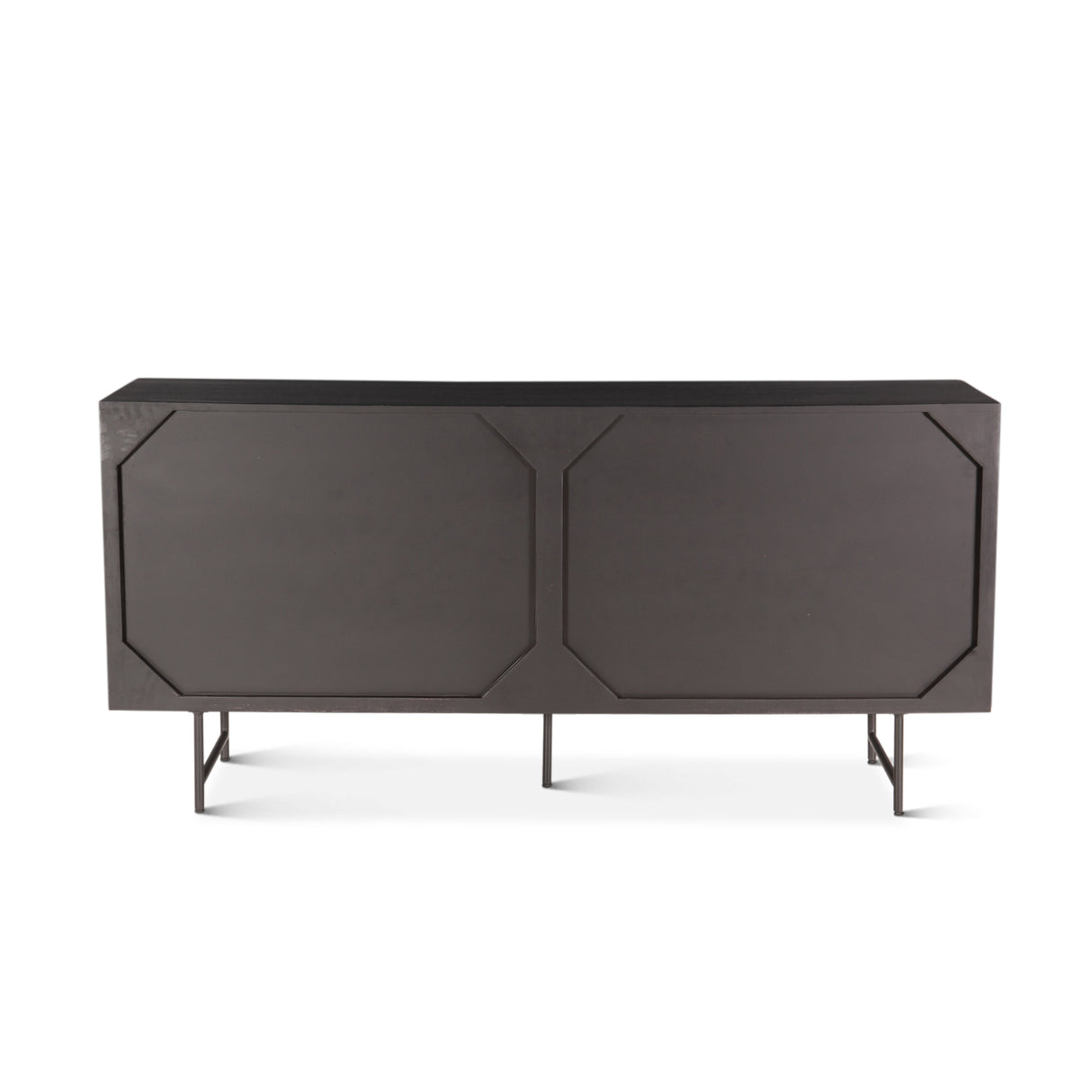 Verbania 67" Sideboard in Matte Black by Home Trends & Design at Eve Furniture