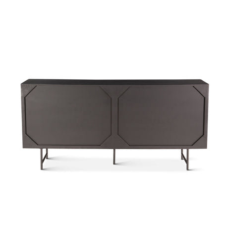 Verbania 67" Sideboard in Matte Black by Home Trends & Design at Eve Furniture