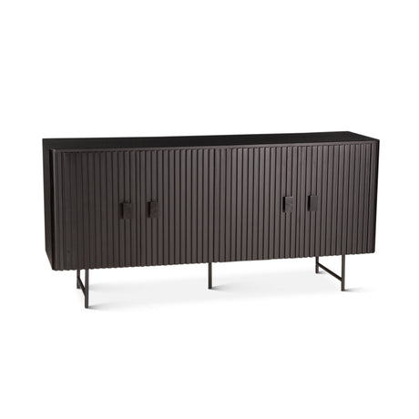Verbania 67" Sideboard in Matte Black by Home Trends & Design at Eve Furniture