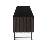 Verbania 98" Plasma Cabinet in Matte Black by Home Trends & Design at Eve Furniture