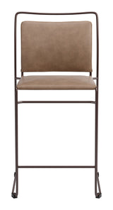 Verbena Brown Counter Stool (Set of 2) by Zuomod at Eve Furniture