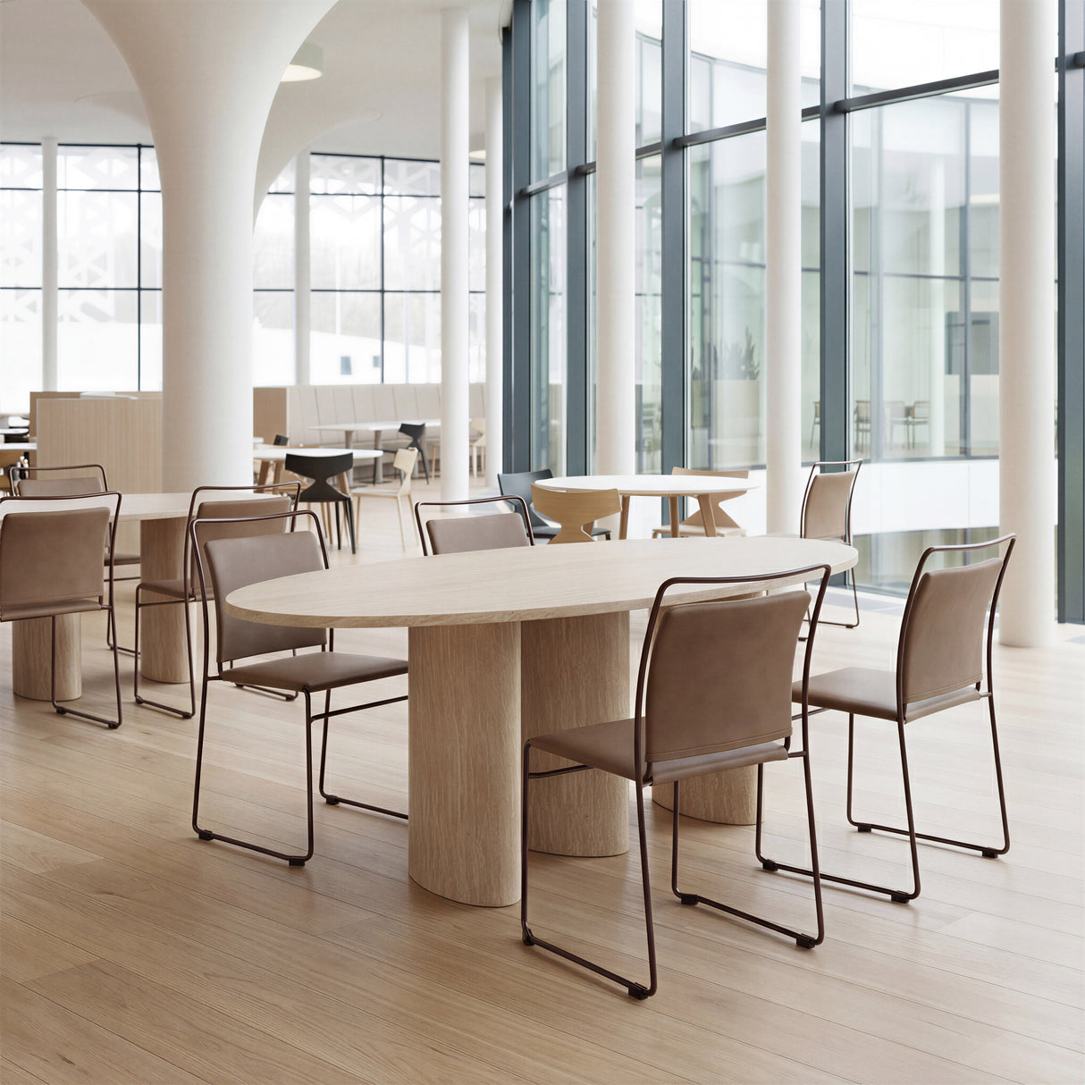 Verbena Brown Dining Chair (Set of 2) by Zuomod at Eve Furniture