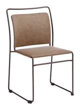 Verbena Brown Dining Chair (Set of 2) by Zuomod at Eve Furniture