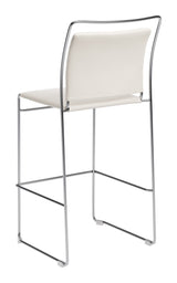 Verbena Cream Barstool (Set of 2) by Zuomod at Eve Furniture