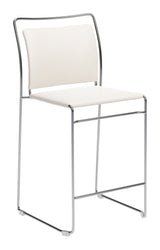 Verbena Cream Counter Stool (Set of 2) by Zuomod at Eve Furniture