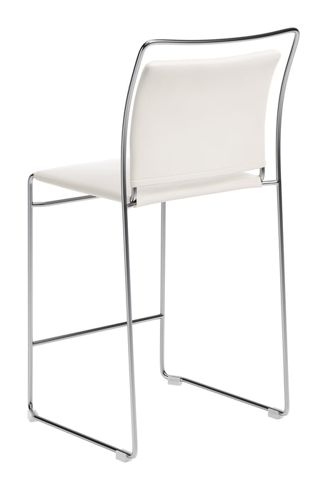 Verbena Cream Counter Stool (Set of 2) by Zuomod at Eve Furniture