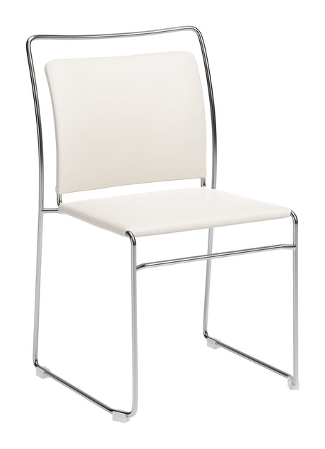 Verbena Cream Dining Chair (Set of 2) by Zuomod at Eve Furniture