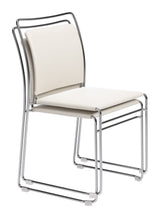 Verbena Cream Dining Chair (Set of 2) by Zuomod at Eve Furniture