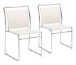 Verbena Cream Dining Chair (Set of 2) by Zuomod at Eve Furniture