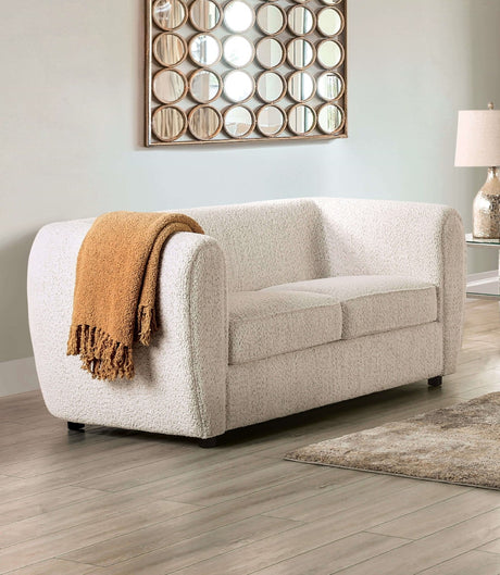 Verdal Off-White Sofa & Loveseat by Furniture of America at Eve Furniture