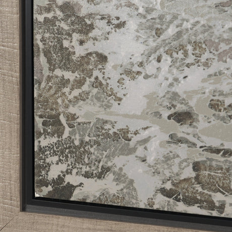 Verdant I by Mercana Studio Hand-Embellished Textured Framed Canvas Artwork by Mercana at Eve Furniture