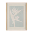 Verdant Silhouettes I by Hannah Dawson Hand Embelished Textured Framed Artwork Matted under Glass by Mercana at Eve Furniture