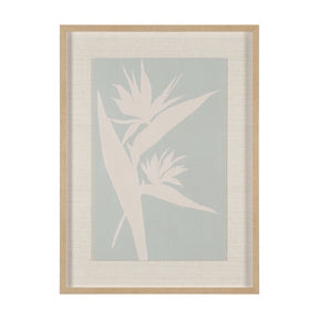 Verdant Silhouettes I by Hannah Dawson Hand Embelished Textured Framed Artwork Matted under Glass by Mercana at Eve Furniture