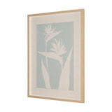 Verdant Silhouettes II by Hannah Dawson Hand Embelished Textured Framed Artwork Matted under Glass by Mercana at Eve Furniture