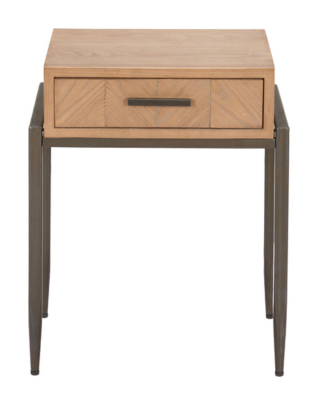 Verec Natural Side Table by Zuomod at Eve Furniture