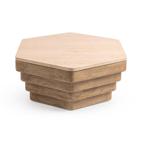 Verenna Duskwood 40 Freeform Coffee Table by Classic Home at Eve Furniture