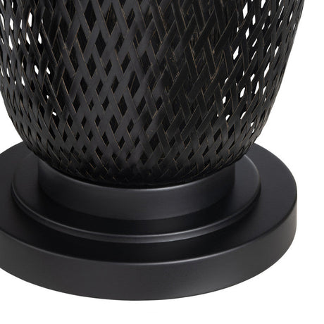 Veriity Black Table Lamp (Set of 2) by Crestview at Eve Furniture