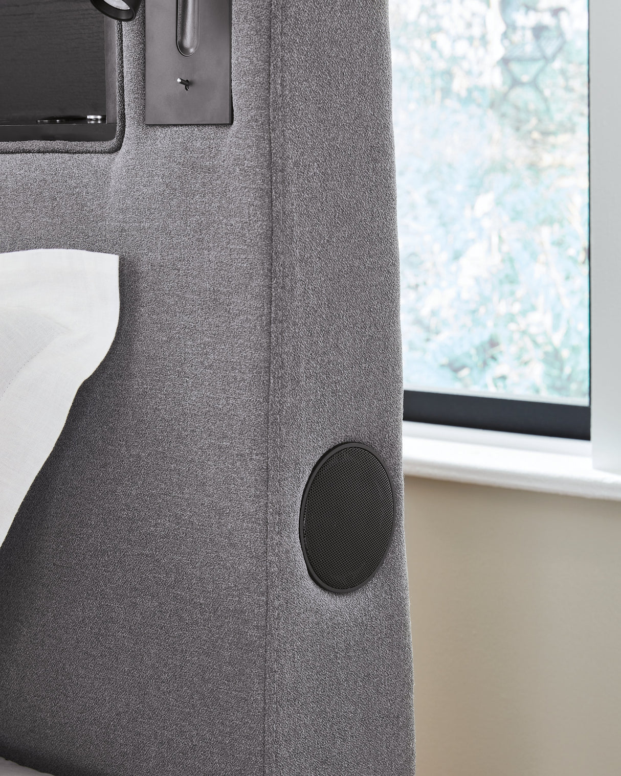 Verishaw Gray Full Upholstered Bed by Ashley at Eve Furniture