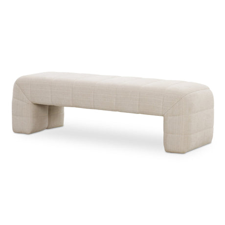 Verity Oatmeal Bench by MOES at Eve Furniture