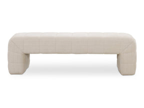 Verity Oatmeal Bench by MOES at Eve Furniture