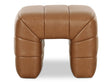 Verity Tan Leather Stool by MOES at Eve Furniture