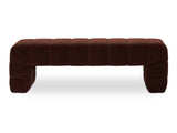 Verity Warm Brown Bench by MOES at Eve Furniture