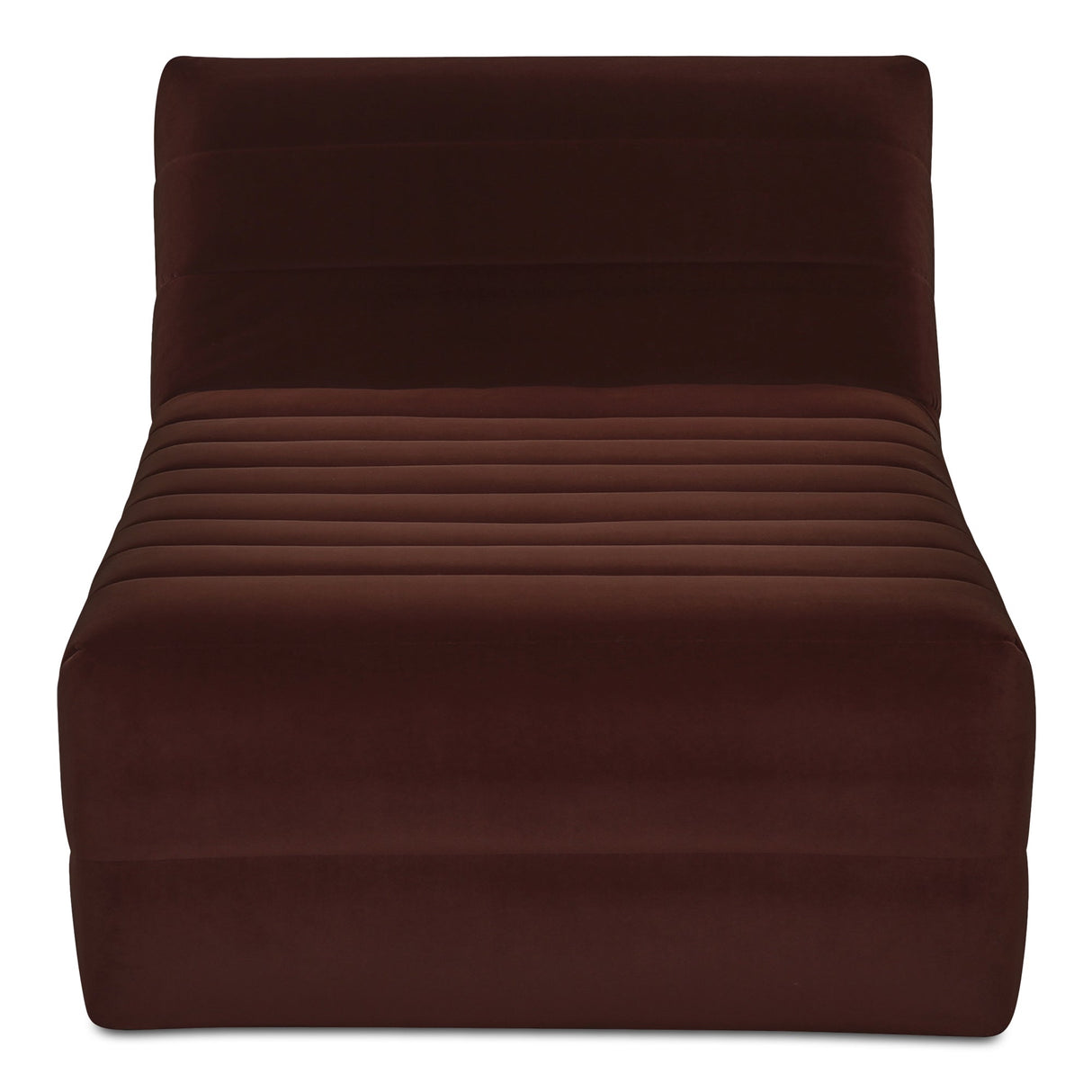 Verity Warm Brown Chaise by MOES at Eve Furniture