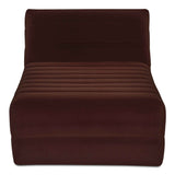 Verity Warm Brown Chaise
