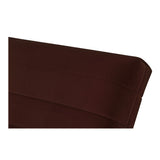 Verity Warm Brown Chaise by Moe's Home at Eve Furniture