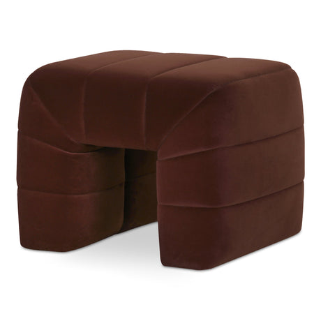 Verity Warm Brown Stool by MOES at Eve Furniture