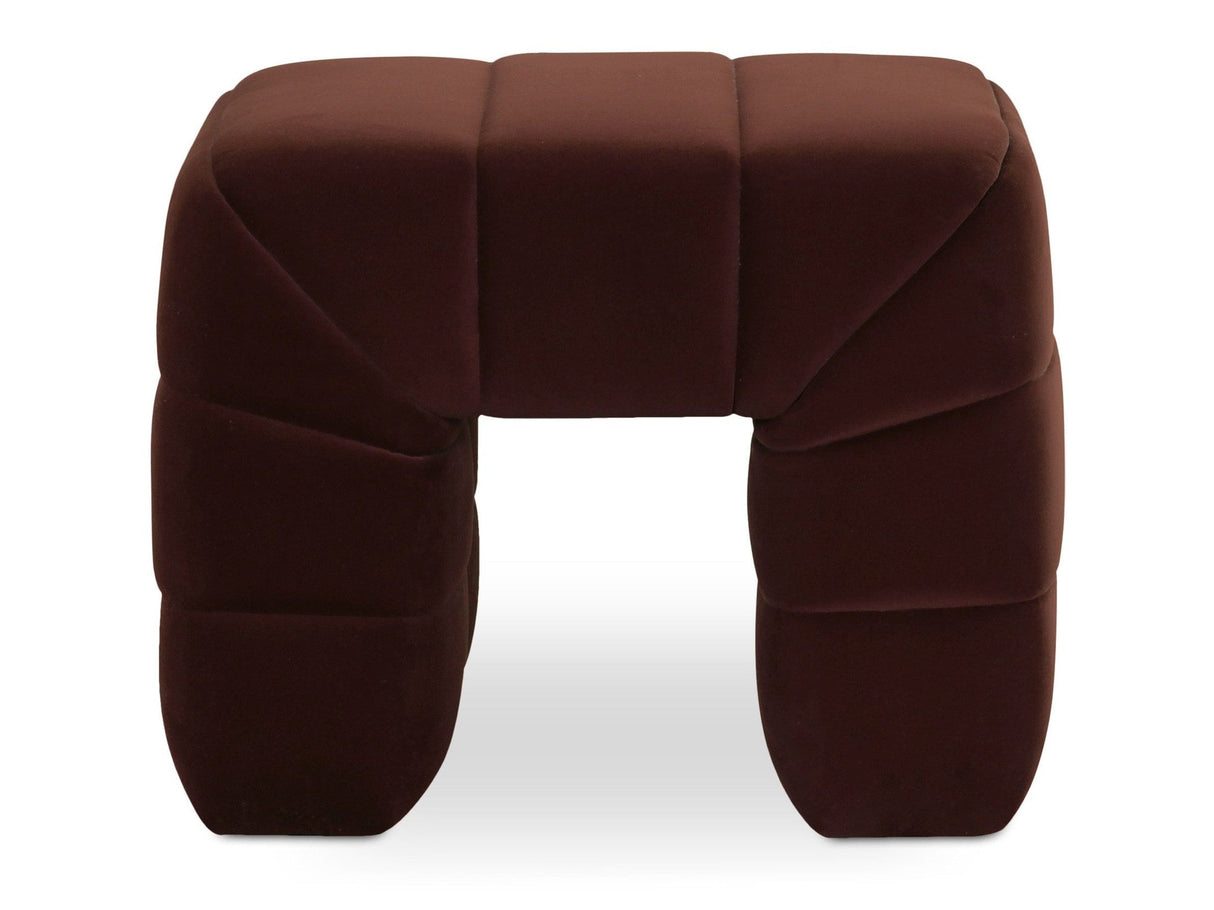 Verity Warm Brown Stool by MOES at Eve Furniture